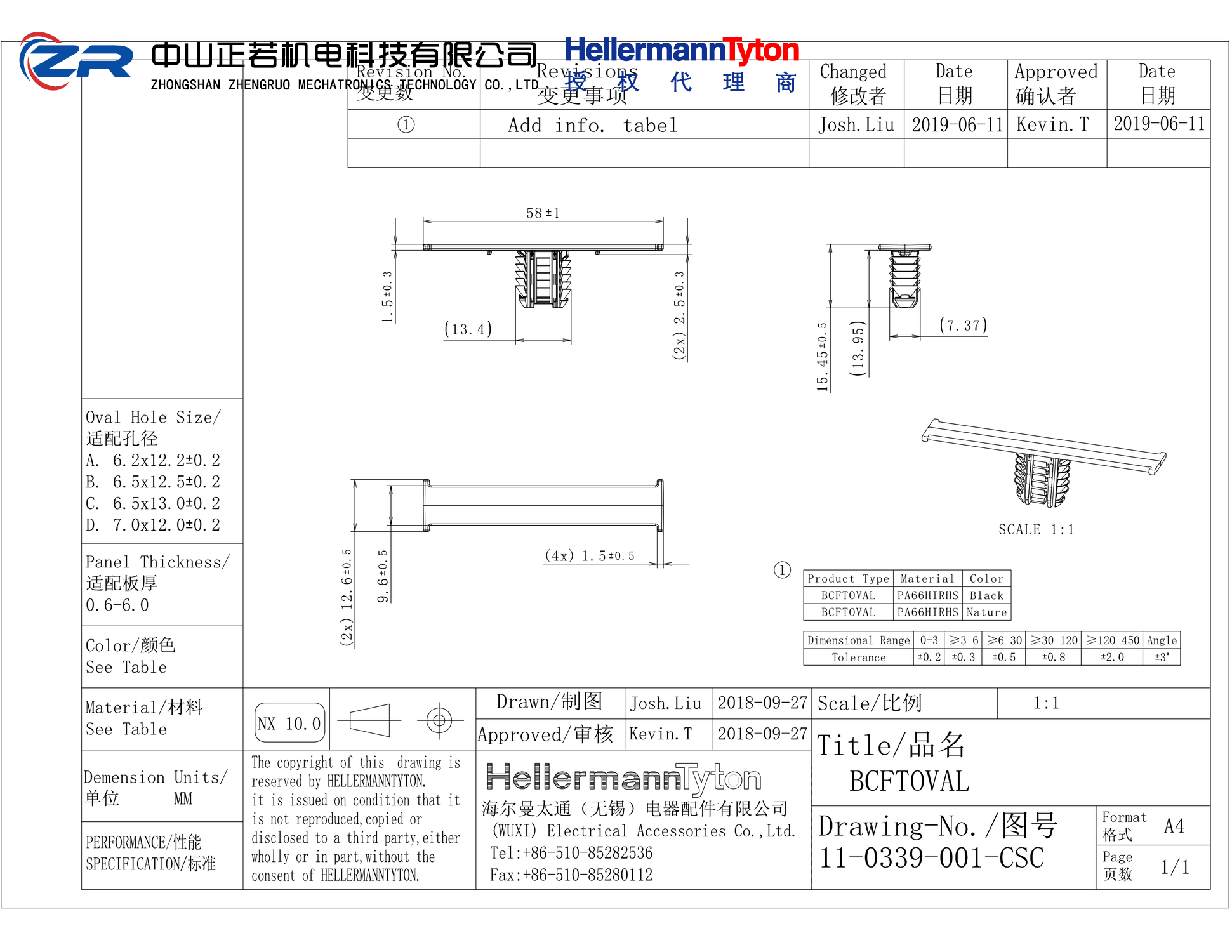 151-02962 BCFTOVAL-PA66HIRHS-NA 产品图纸 Hellermanntyton 授权代理-正若机电