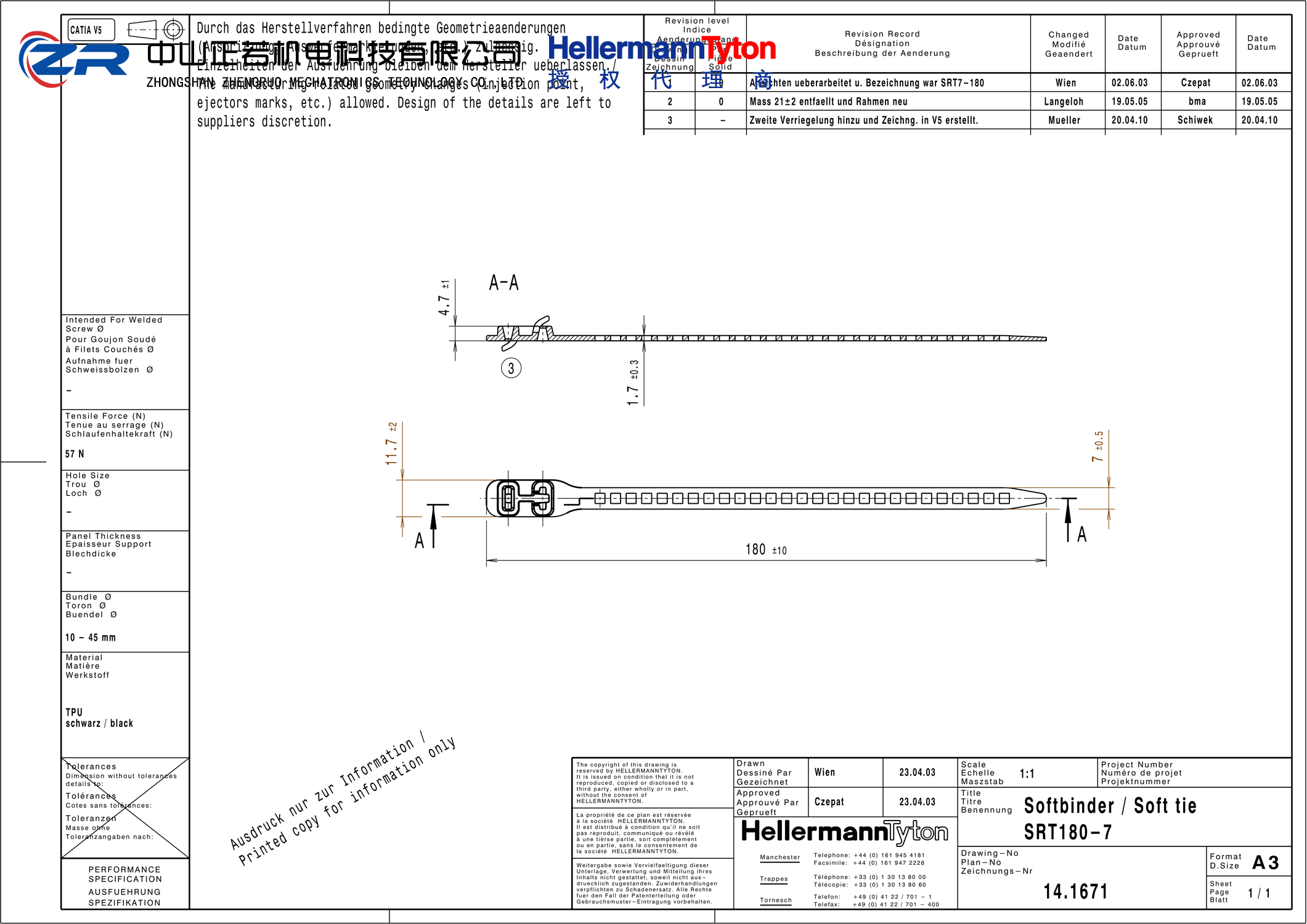 115-07189 SRT1807-TPU-BK 产品图纸 Hellermanntyton 授权代理-正若机电